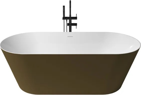 Leman kád_75x170_Oro Viejo Metallic/Blanco Brillo
