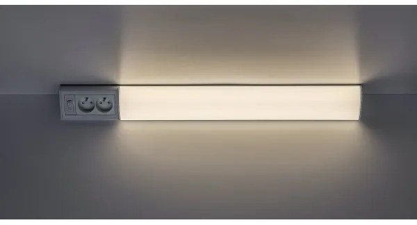 Rabalux 78041 - LED Pultmegvilágító konnektorral BATH 2E LED/15W/230V 4000K 70cm fehér