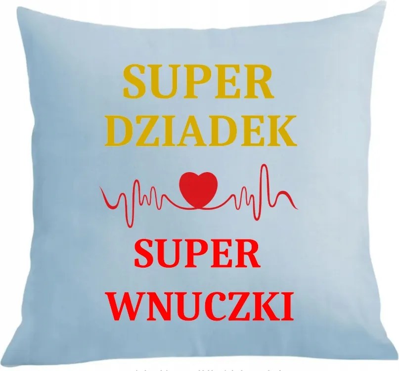 Párna párnahuzat Szuper nagypapa Szuper unokák