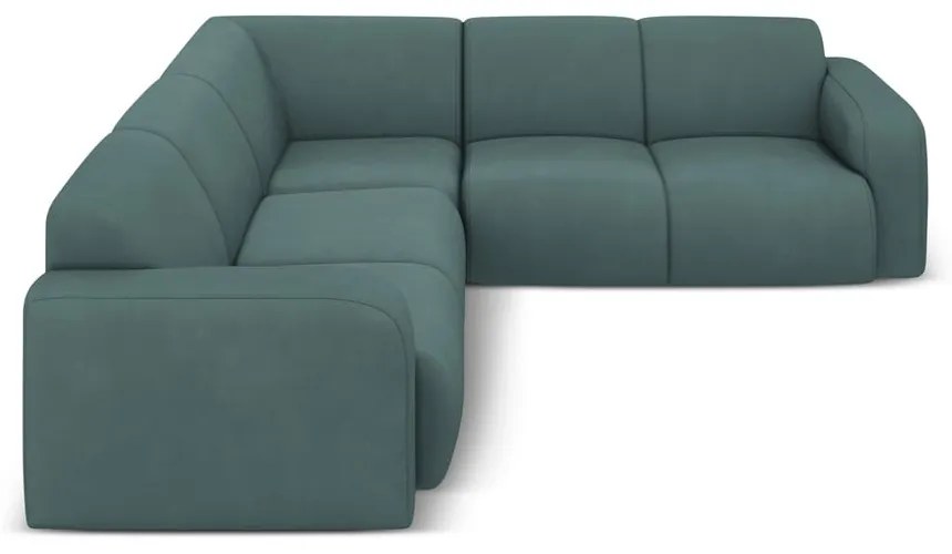 Türkiz sarokkanapé (variálható-L alakú) Molino – Micadoni Home