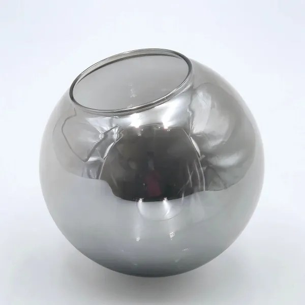 Felületre szerelhető csillár  MALENA 6xE14/5W/230V matt króm/füstös