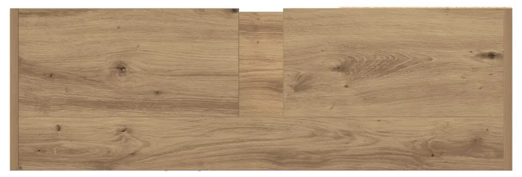 Mosogató Szekrény Kézműves tölgy 90x29x55 cm Összeszerelt Fa