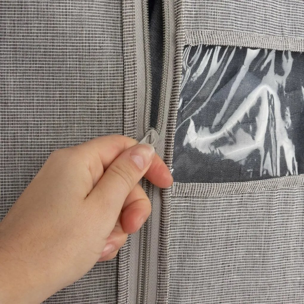 Compactor OXFORD Extra erős öltöny és rövid ruha védőhuzat, 60 x 100 cm, S