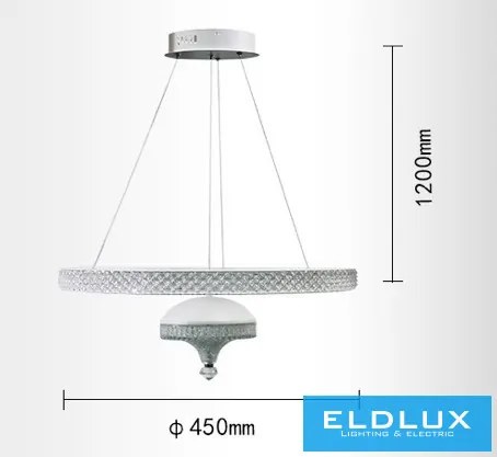 ELDLUX LP-17BF Modern Led Függesztett Lámpa IP20