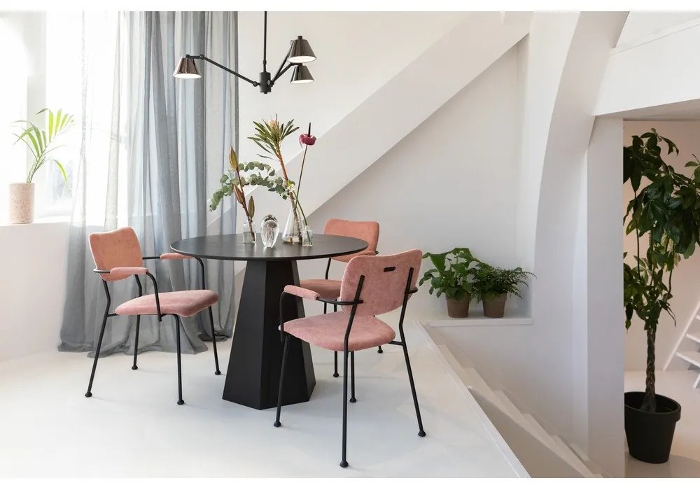 Világos rózsaszín étkezőszék szett 2 db-os Benson – Zuiver