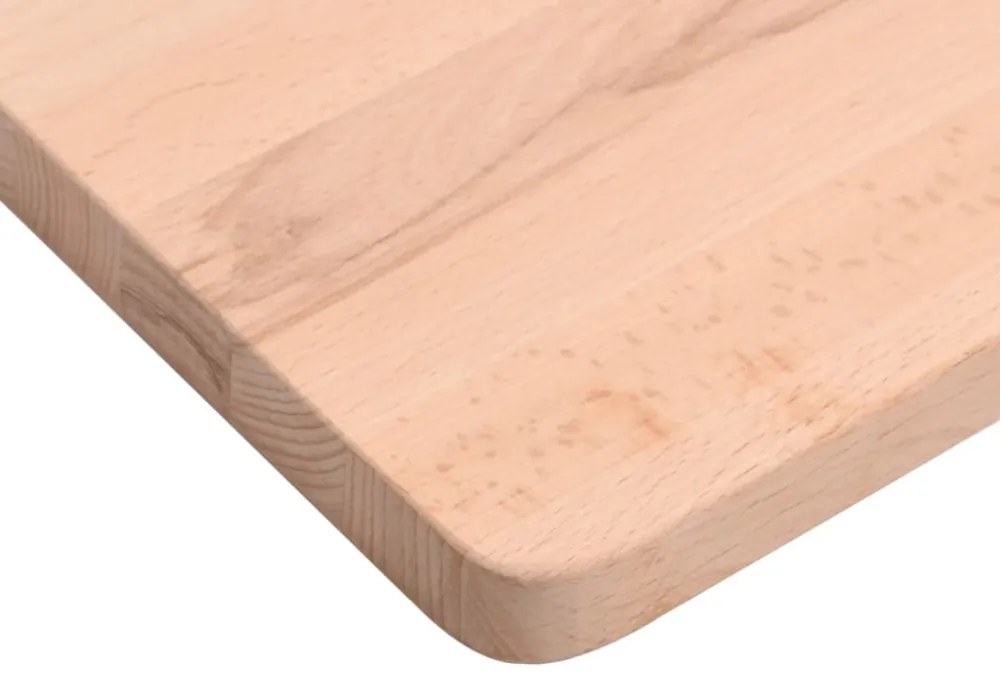 tömör bükkfa íróasztallap 80 x (36-40) x 4 cm