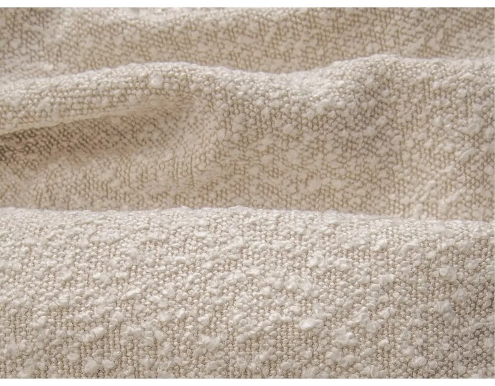 Krémszínű kárpitozott ágytámla 189x100 cm Darren – Micadoni