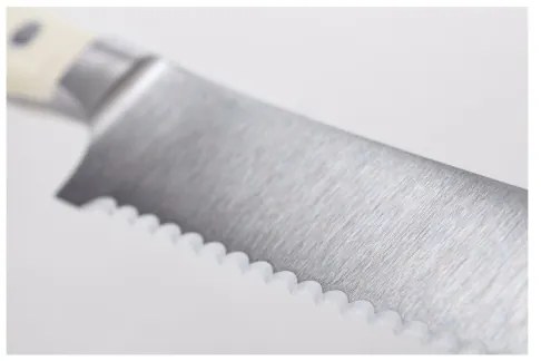Wüsthof CLASSIC IKON kenyérvágó kés 20 cm krémszínű
