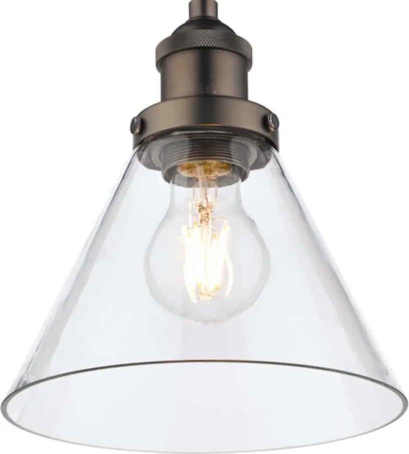 LAURA ASHLEY 3742245-Q ISAAC Egyágú Függesztett Lámpa Fém E27 IP20