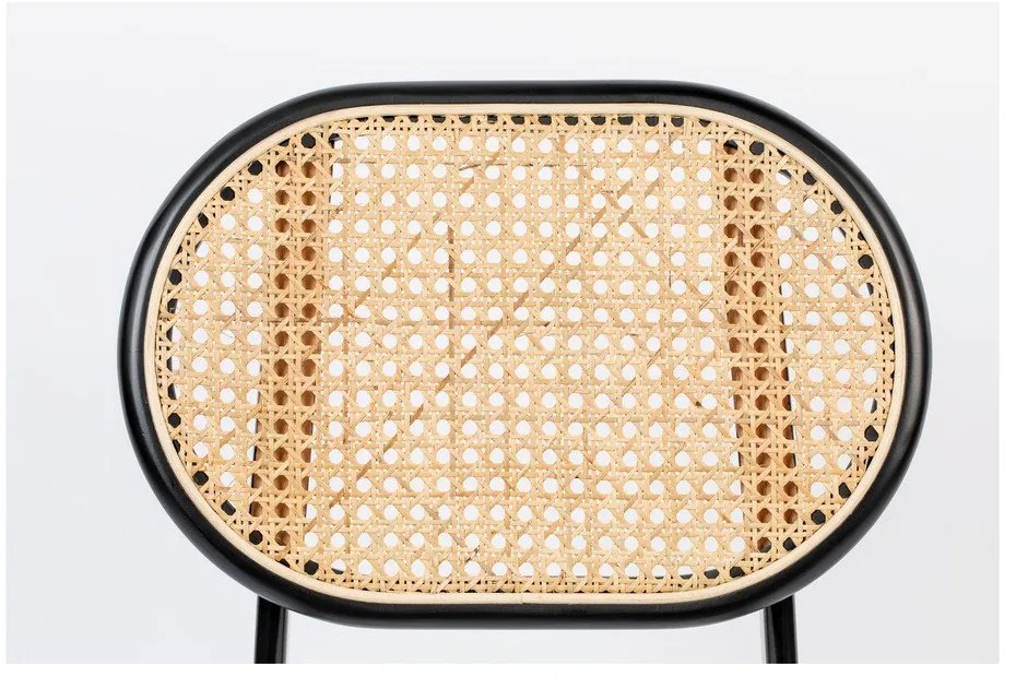 Fekete-világosszürke bárszék 94 cm Spike – Zuiver