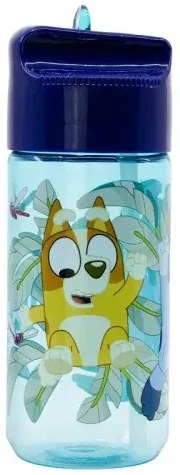 Bluey Playtime Hydro műanyag szívószálas kulacs 430 ml