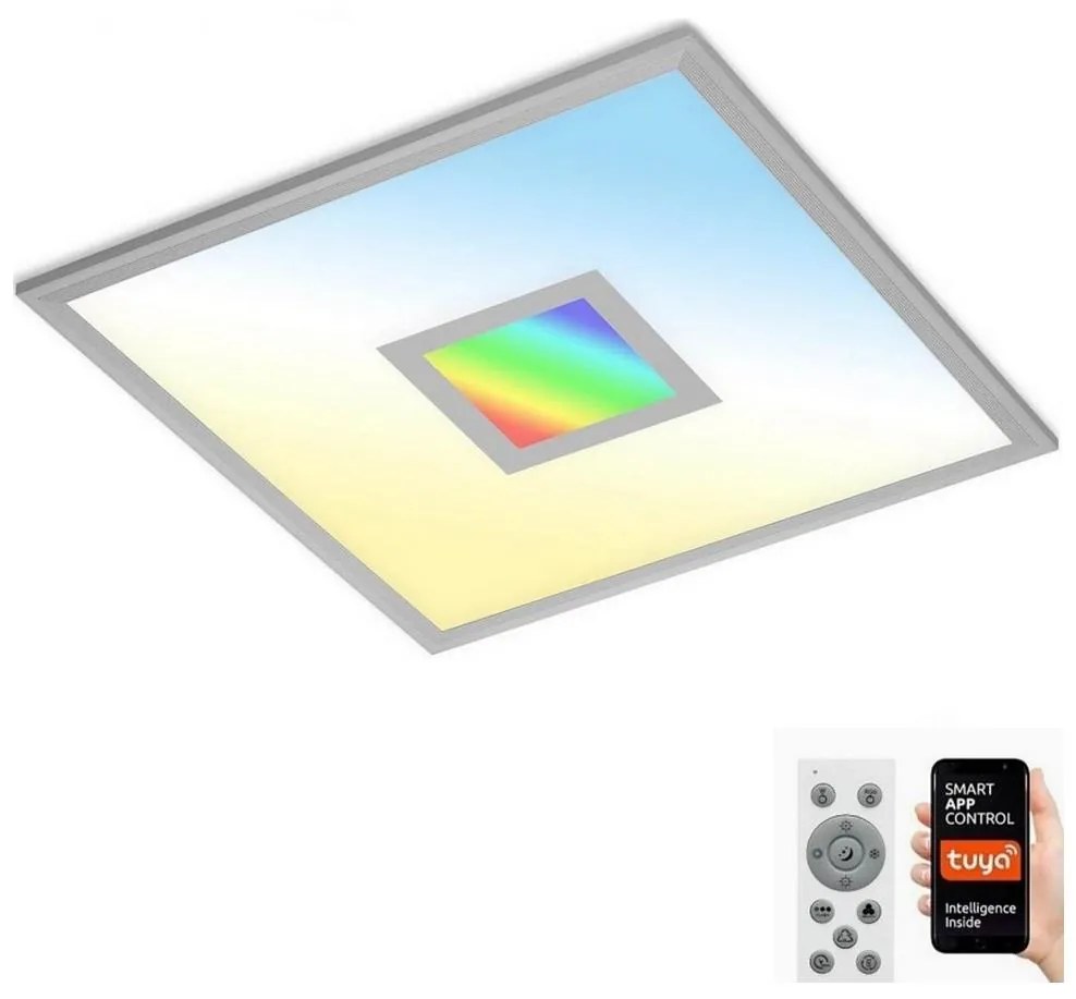 Brilo -LED RGB Dimmelhető mennyezeti lámpa CENTRO LED/24W/230V Wi-Fi Tuya + távirányító