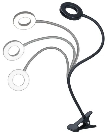 Brilagi - LED állítható fényű csiptetős lámpa ORBELA LED/8W/230V 3000-5000K feke