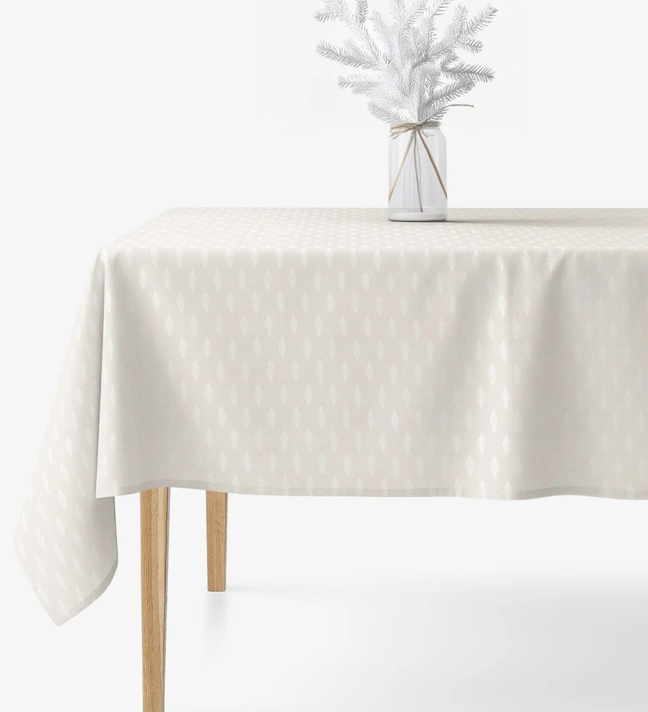 Goldea szögletes terítő natura - ágak természetes alapra 120 x 120 cm