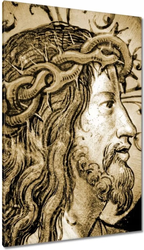 Vászonkép 80x120 Töviskorona Jézus