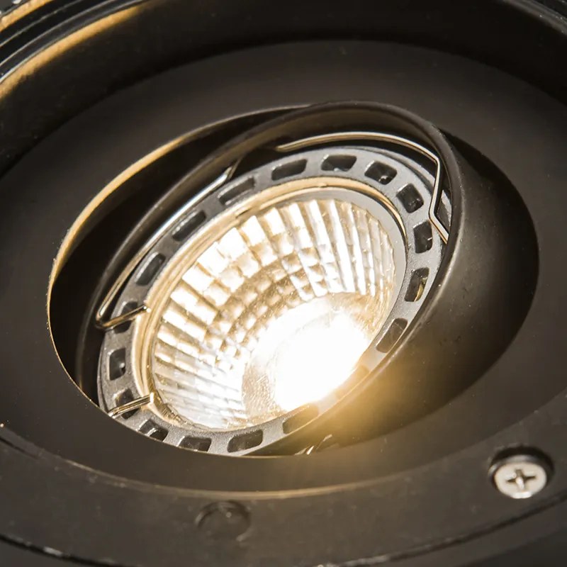 Modern kerti reflektor acélból állítható IP65 - Delux