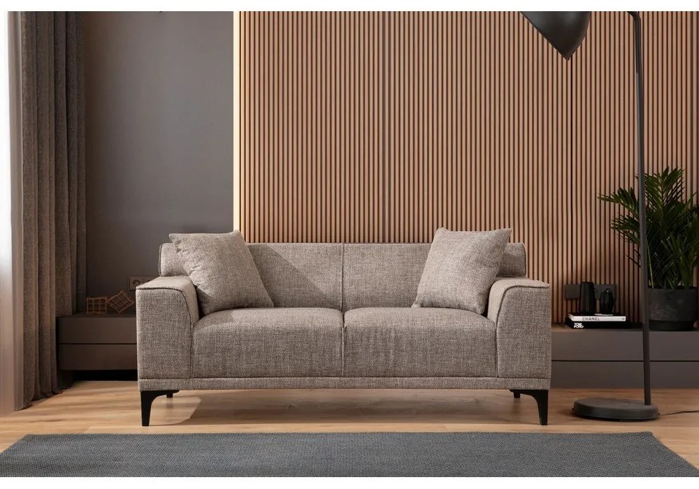 Világosbarna kanapé 163 cm Petra – Balcab Home