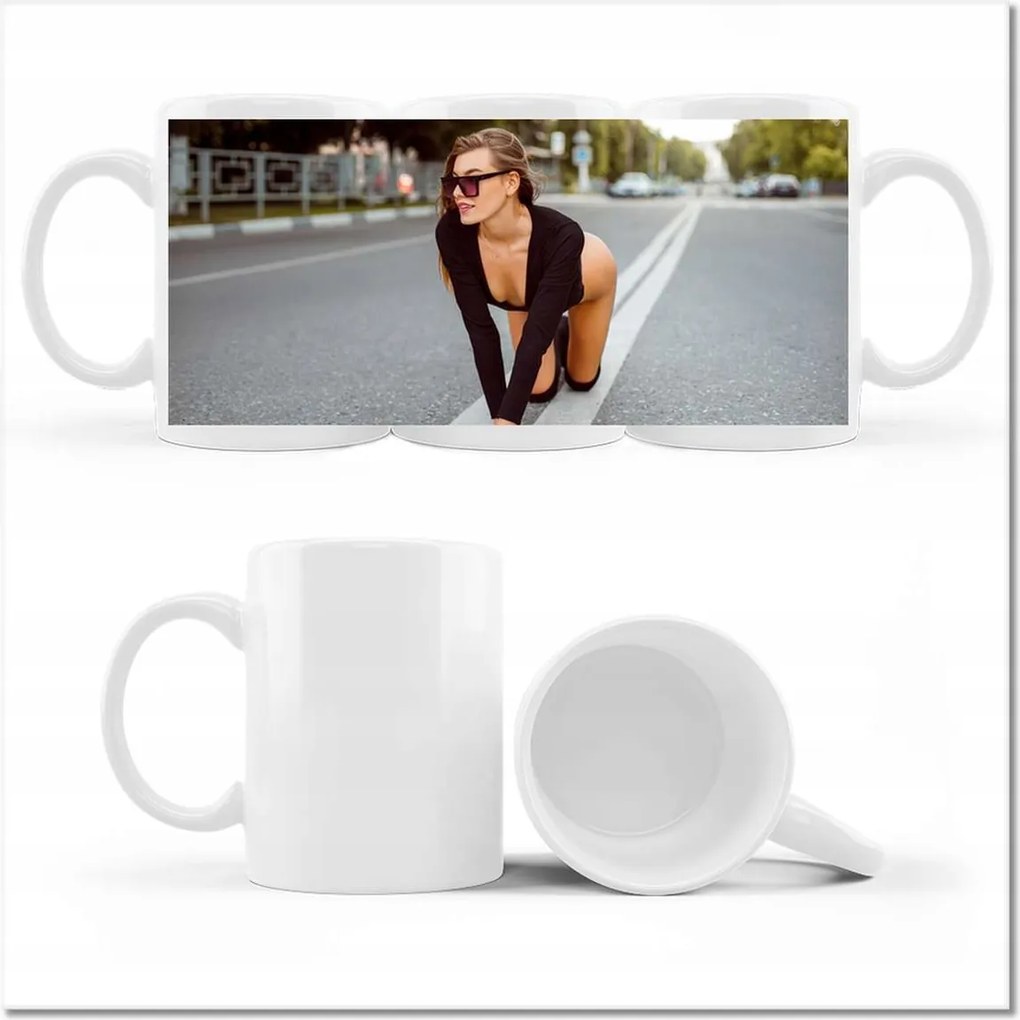 Nyomott mintás bögre Határok átlépése