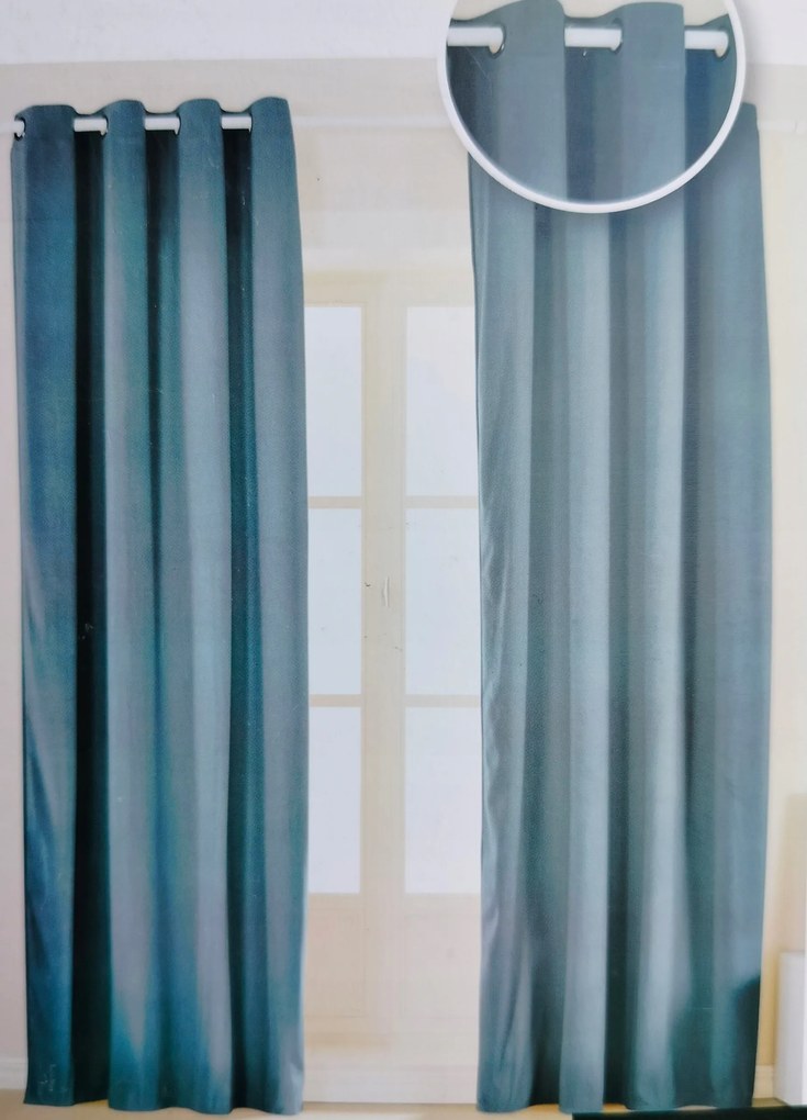 Függöny karikás Smukee 140x250 szürke velúr bársony 105