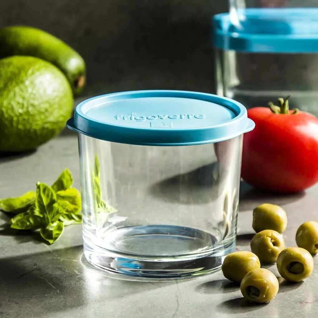 Bormioli Rocco Frigoverre üvegedény fedővel, 9,5 cm, S