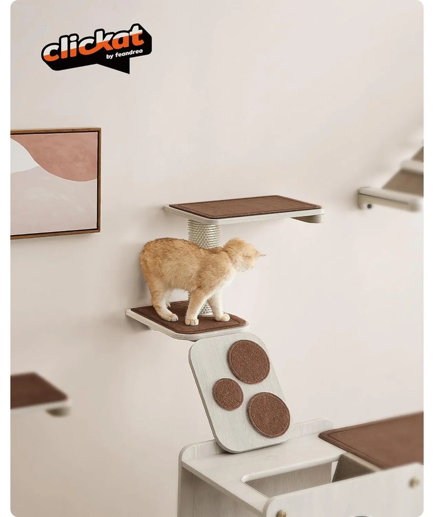 Clickat land – macskalépcső, falra szerelhető macskalétra | feandrea