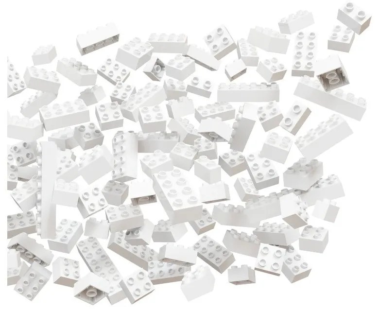 Snow építőkocka szett golyópályához, 120 db-os - Hubelino