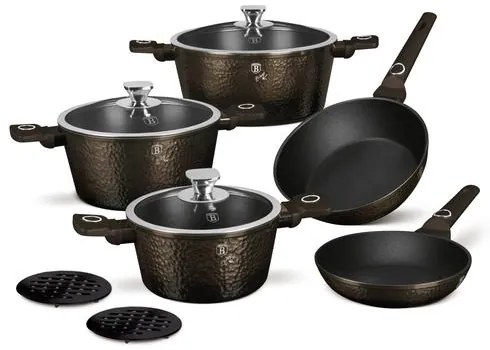 BerlingerHaus 10 részes edénykészlet Primal Gloss Collection BH/8243
