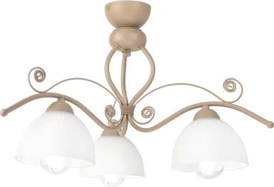 BRILAGI - Felületre szerelhető csillár ANTICO MODERN 3xE27/60W/230V bézs
