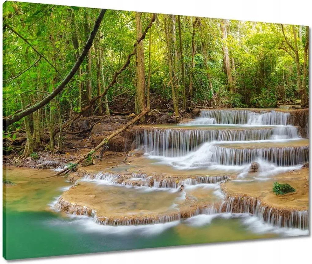 Vászonkép 80x60 Vízesés Ázsiában
