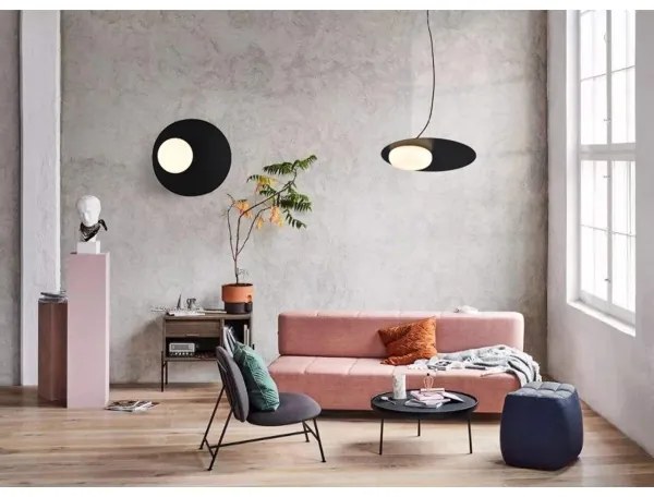 Klausen 111100 - LED Csillár zsinóron PETIT LED/12W/230V fekete