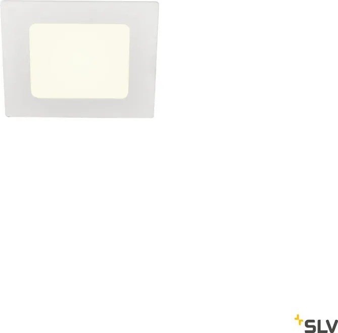 SLV SENSER 1004697 Beépíthető spotlámpa 1xLED 4000K 440LM IP20