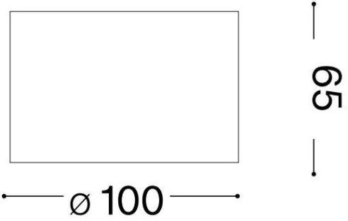 Ideal Lux - LED Spotlámpa SPIKE 1xGX53/9W/230V fehér