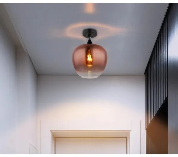 Globo 15548DG - Mennyezeti lámpa MAXY 1xE27/40W/230V réz