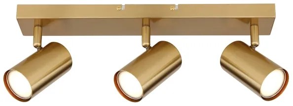 Globo 57911-3GO - Spotlámpa ROBBY 3xGU10/35W/230V arany