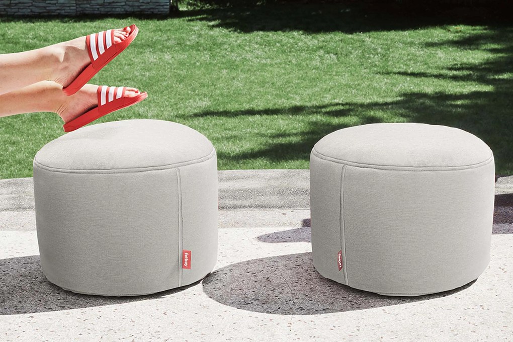 Fatboy Babzsák / puff "point outdoor", többféle változatban - Fatboy® szín: óceánkék csík