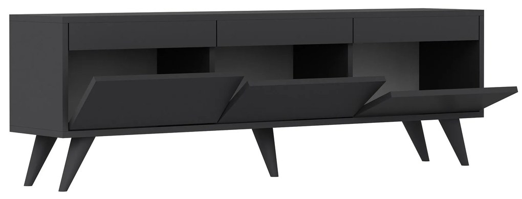 TV asztal/szekrény Siluke (antracit) . 1095240