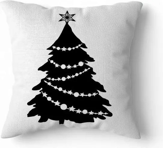 NYXMAS134 karácsonyi díszpárna 43 × 43 cm