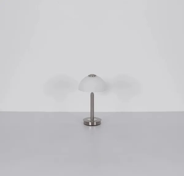 Globo 21953N - ULDIN érintésvezérelt, dimmelhető LED asztali lámpa LED/7W/230V 3000K matt króm