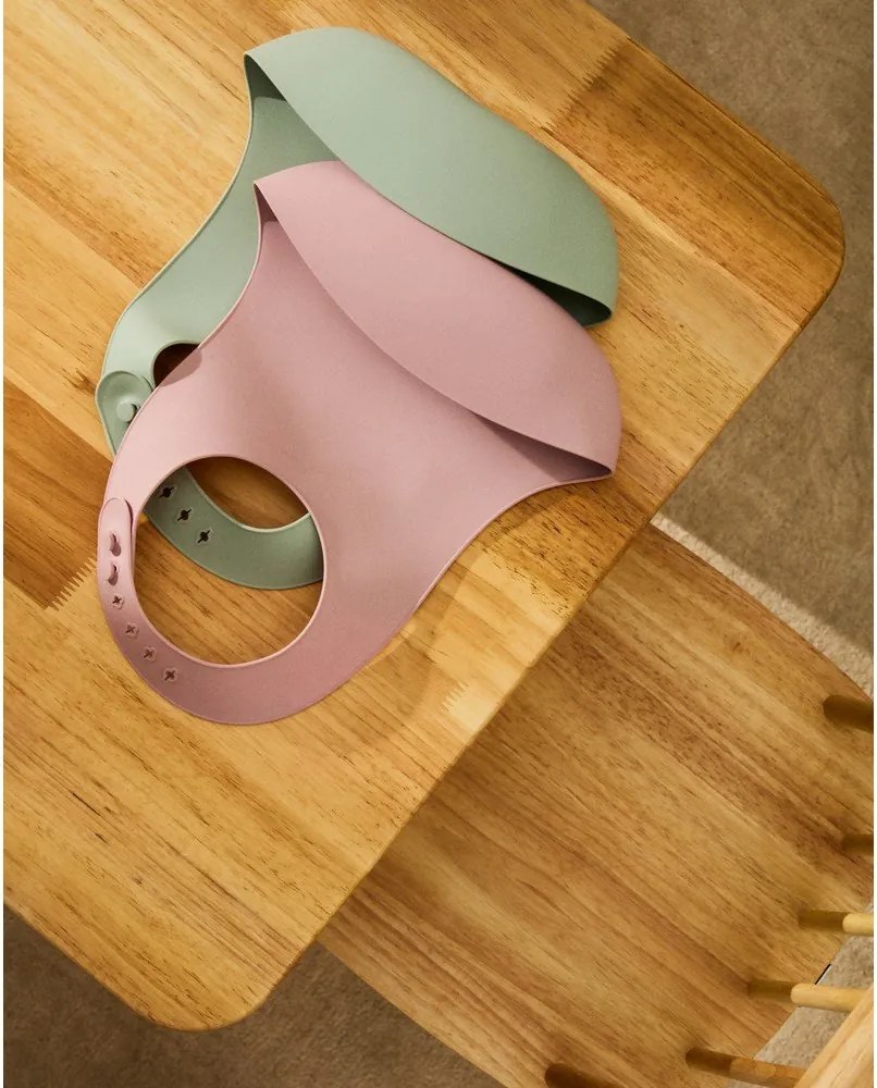 Világos rózsaszín-türkiz előke szett 2 db-os Lili – Kave Home