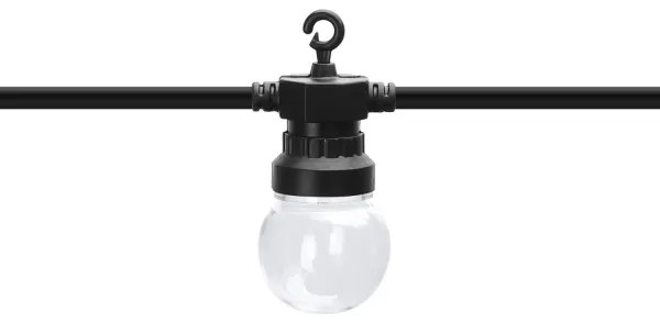 Aigostar - LED Kültéri dekoratív lánc 10xLED/8m IP44 meleg fehér