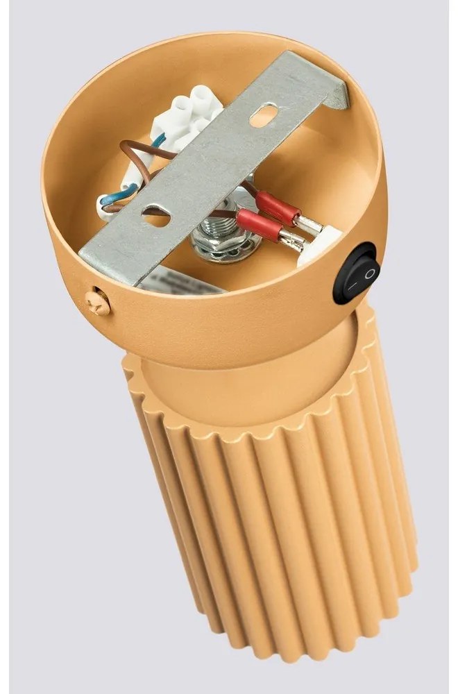 Aranyszínű spotlámpa 8x16 cm Gleam – Sollux