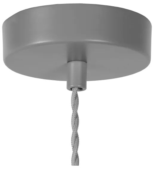 Lucide 34400/29/36 - Függeszték ISLA 1xE14/40W/230V szürke