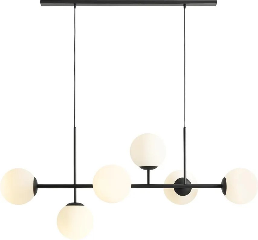 ALDEX 1120K1 FIN Modern Függesztett Lámpa Fekete E27 IP20