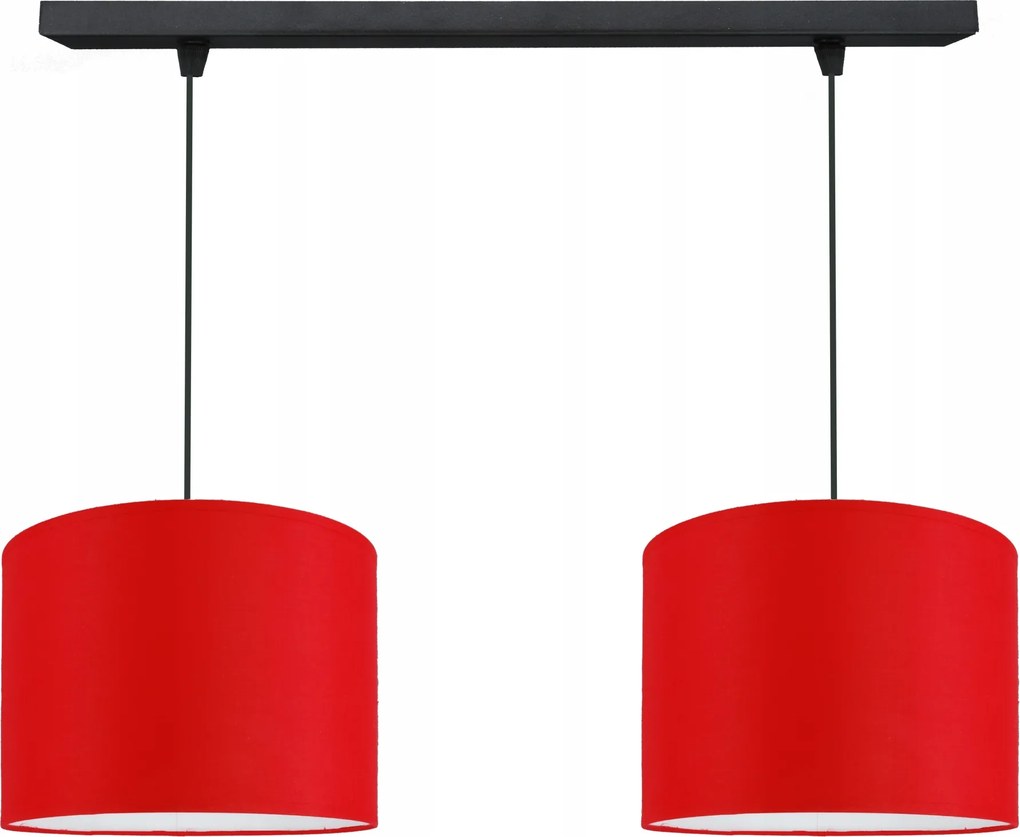 Modern Függő lámpa, csillár, mennyezeti divatos lámpabúra 20cm piros Led