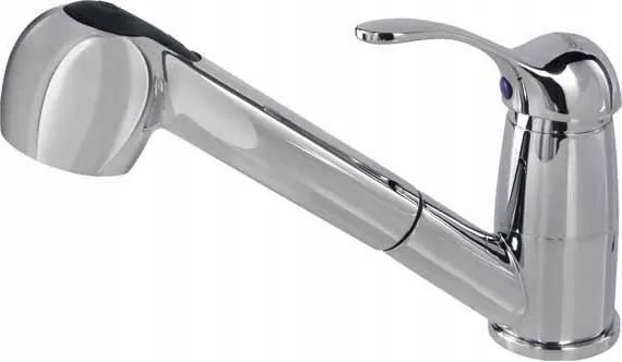 Konyhai csaptelep Kihúzható kifolyócső Diamond Laguna