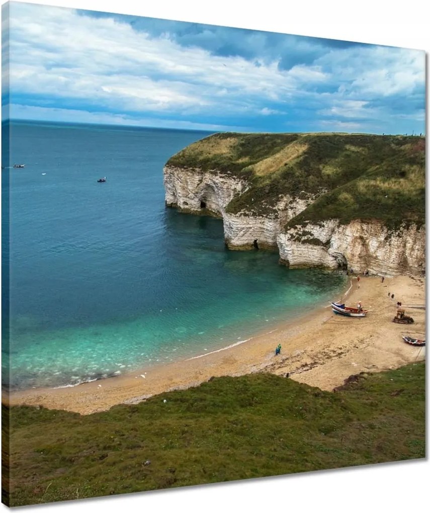 Vászonkép 50x50 Kilátás a szikláról