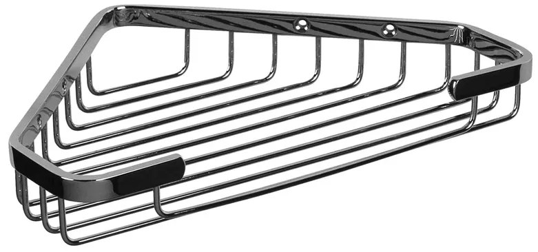 Erga NIAGARA, sarokpolc szappanhoz 235x170x30 mm, króm, ERG-00045