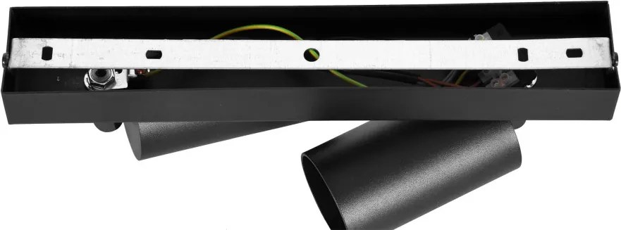 KAJA K-4726 MONTI Fekete Színű Spotlámpa 2xGU10 10W IP20