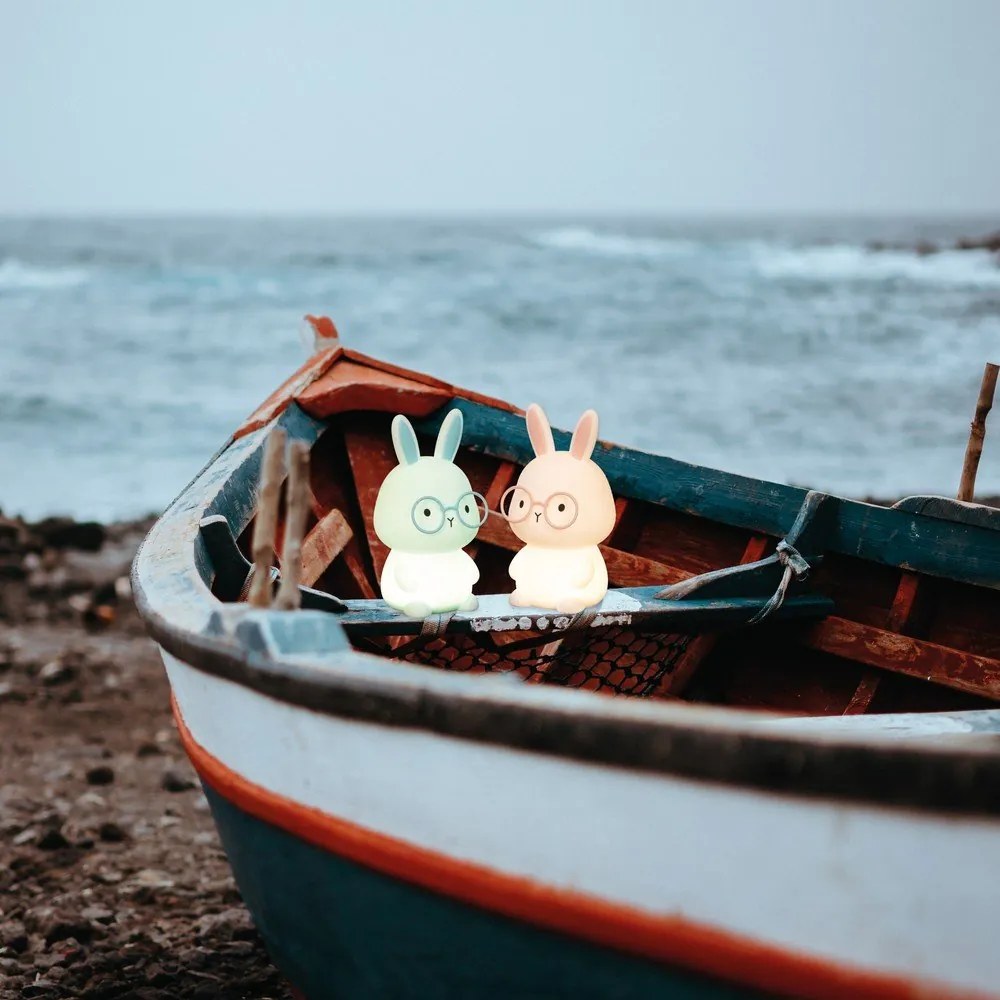 Világoskék gyerek éjjelilámpa Felix – Fischer &amp; Honsel