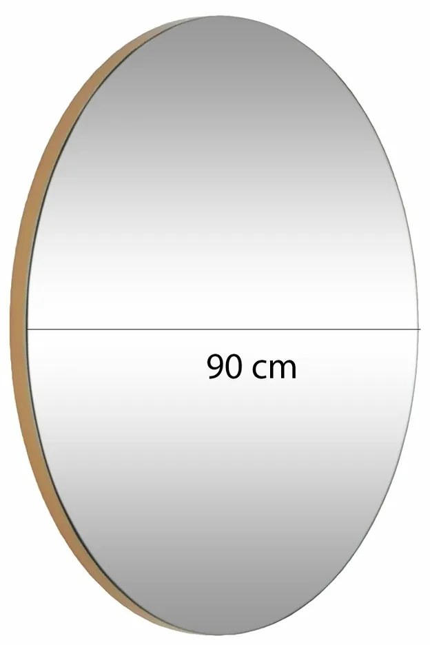 Gold tükör 90 cm